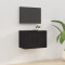 Dulap TV montat pe perete, negru, 57x34,5x40 cm GartenMobel Dekor