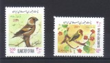 IRAN 2001, Fauna, Pasari, serie neuzată, MNH