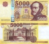 UNGARIA █ bancnota █ 2000 Forint █ 2016 █ P-205a █ UNC █ necirculata