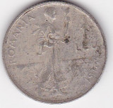 Romania 1 Leu 1910, Argint