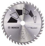 Panza de ferastrau circular pentru lemn BOSCH Standard ,D 190 mm ,latime taiere 2.2 mm ,numar dinti 40 ,orficiu prindere 20 16 mm