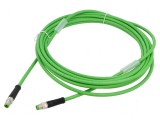 Cablu de conexiune IP67 50VAC 60VDC 4A 5m PIN: 4