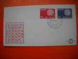 HOPCT PLIC FDC S NR 419 OLANDA 1970 -EUROPA CEPT