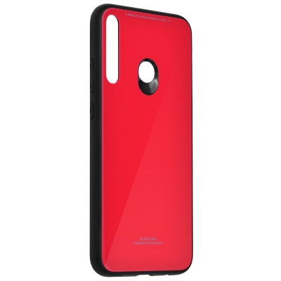 Husa HUAWEI P40 Lite E - Glass (Rosu) foto