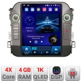 Navigatie Tesla Kia Sportage 2010-2015 cu CarPlay, Android Auto, 4GB+64GB