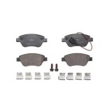 Set Placute frana punte fata SRLine Polonia, Fiat 500 (312), 10.2007-, Albea 2002-2012; Doblo 2001-2010; Idea 2004-2011; Panda 2003-2012; Siena 1996-