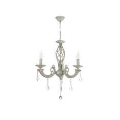 Candelabru Pandora Alb Vintage 3xE14 60W