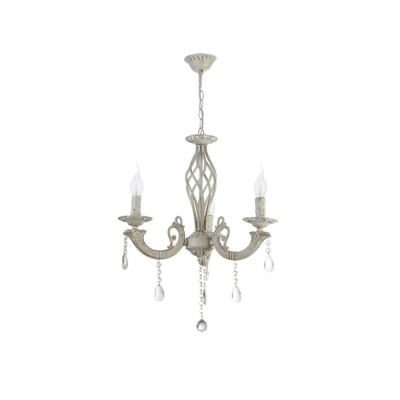 Candelabru Pandora Alb Vintage 3xE14 60W foto