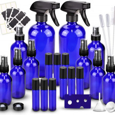 etoy sticlă Spray sticlă Kit×10 (2×16oz, 2×4oz, 6×2oz), sticle cu role 9×10ml,