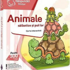 Carte interactiva: Raspundel Istetel. Animale salbatice si puii lor