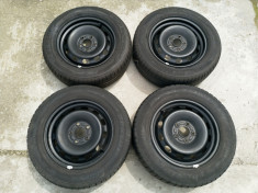 Jante de tabla/roti 5x108,anv. vara dunlop 195 65 15 Ford Focus/C-max etc foto