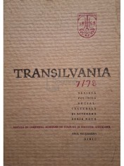 Mircea Tomus (red.) - Transilvania, vol. 7/78, anul VII (LXXXIV) (Editia: 1978) foto