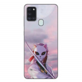 Husa compatibila cu Samsung Galaxy A21s Silicon Gel Tpu Model Demon Slayer Sabito