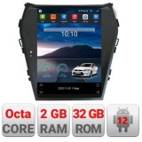 Navigatie tip Tesla HHyundai Santa Fe 2012-2018 radio gps internet 8Core 4G carplay android auto 2+32 kit-tesla-209+EDT CarStore Technology