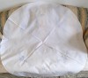 Fata de masa Vintage din bumbac cu broderie manuala- Flori Bleu