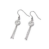 Cumpara ieftin Cercei lungi argint 925, JW709, model elegant, placati cu rodiu