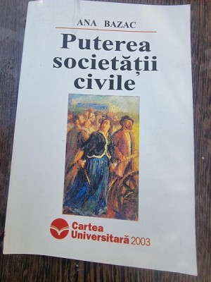 Ana Bazac - Puterea Societatii Civile foto