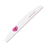 Cumpara ieftin Pila Unghii Semiluna 100/180 SensoPRO Milano - Heart Style #11