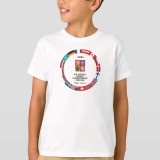 Echipa națională de hochei tricou de copii Ice Hockey World Championship Czechia MS 2024 White - Dětsk&eacute; S 6 - 106 - 116