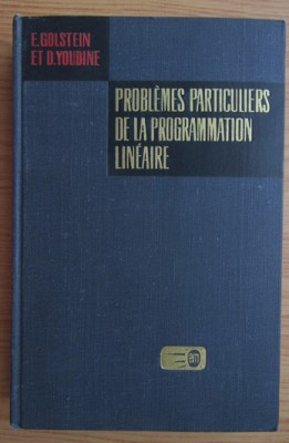 E. Golstein - Problemes particuliers de la programmation lineaire foto
