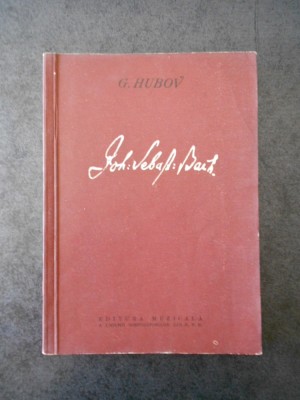 GHEORGHI HUBOV - JOHANN SEBASTIAN BACH foto