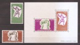 Republica Centrafricana 1972 - Jocurile Olimpice - Munchen, Serie+Colita PA, MNH, Nestampilat