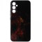 Husa tip capac spate silicon TPU si plastic multicolor, Red Nebula, pentru Samsung Galaxy A34 5G