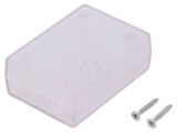 Carcasă universală ABS semitransparentă 48x67x25mm, KRADEX