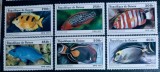 Guinea 1997 pesti fauna marina serie 6v mnh