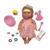 Papusa interactiva cu 8 functii, 10 accesorii, senzor atingere, gangurit, face, ProCart