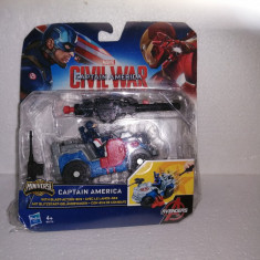 bnk jc Marvel Captain America Civil War Captain America With Blast-Action 4x4