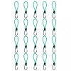 VidaXL Corzi elastice cu cârlige, 20 buc., 15 cm