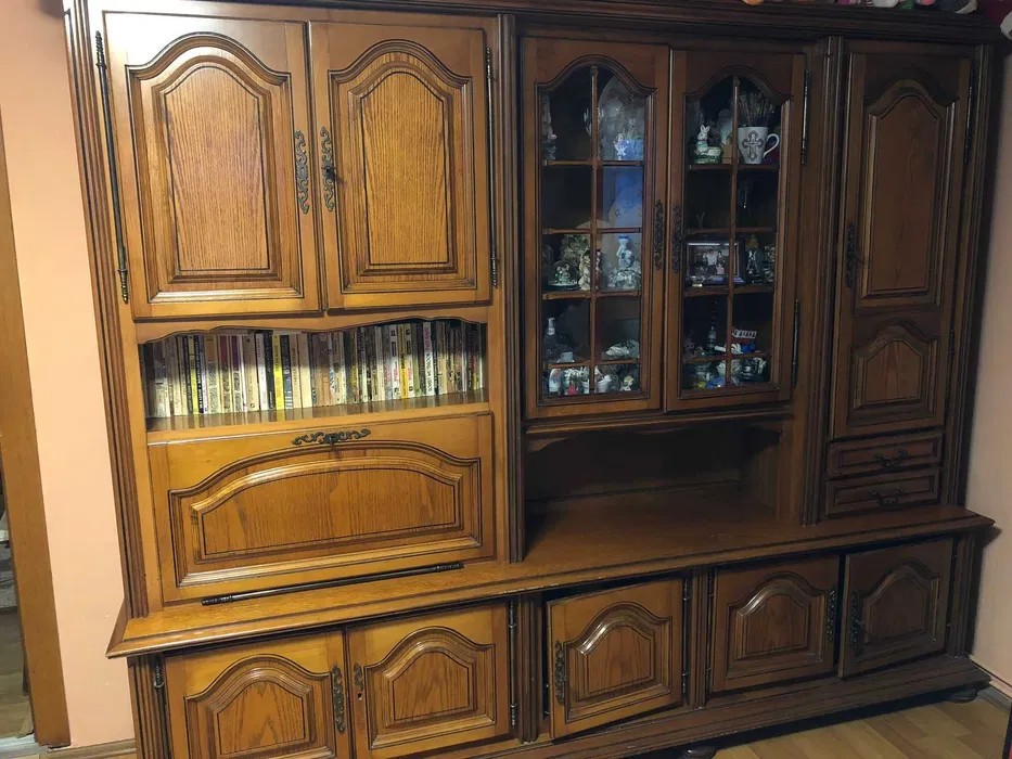 Biblioteca lemn masiv | arhiva Okazii.ro