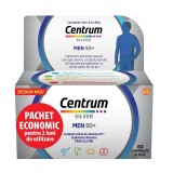 Centrum Silver 50+ pentru Barbati 60 comprimate Glaxosmithkline