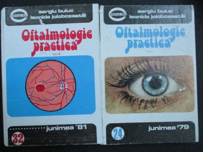Oftalmologie practica 2 volume Sergiu Buiuc, Leonida Jolobceastai foto