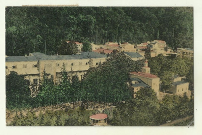 cp Herculane - circulata 1912, timbru maghiar, semnata dr.Popescu-Balcesti foto