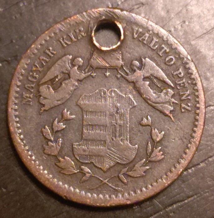 Moneda Ungaria - 1 Kreuzer 1868