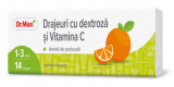 Dr. Max Drajeuri cu dextroza si vitamina C​, 14 drajeuri, Dr.Max