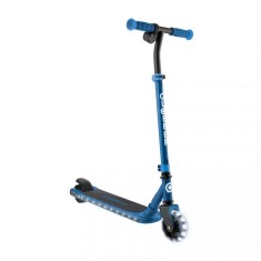 Trotineta pentru copii Globber E-Motion 6, albastra, autonomie 8-10 km