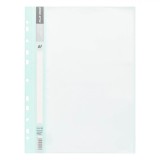 Dosar Plastic A4 cu șină, Verde Menta, Set 10 Foliis