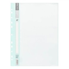 Dosar Plastic A4 cu șină, Verde Menta, Set 10 Foliis