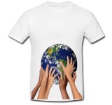 Cumpara ieftin Tricou &quot; Planet earth hands &quot;