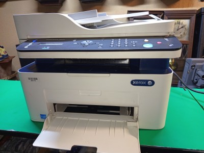 Imprimanta laser wireless + scanner Xerox 3025 + 2 cartușe toner noi foto