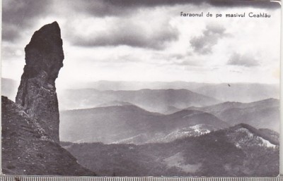 bnk cp Faraonul de pe masivul Ceahlau - Vedere - circulata foto