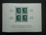 CV2 1937 BLOC GERMANIA REICH MNH