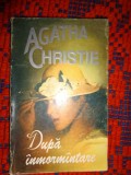 Agatha Christie - Dupa inmormantare / carte politista ,317pagini