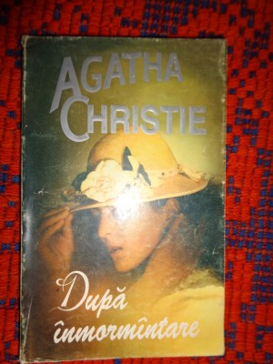 Agatha Christie - Dupa inmormantare / carte politista ,317pagini foto