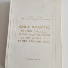 Ghid practic pentru calculul elementelor de beton armat și beton precomprimat