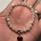 BRATARA elastica THOMAS SABO - Bile Quartz Roz + 4 Perle + Charm argint 925 !