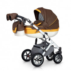 Krausman - Carucior 3 in 1 Contempo Brown foto